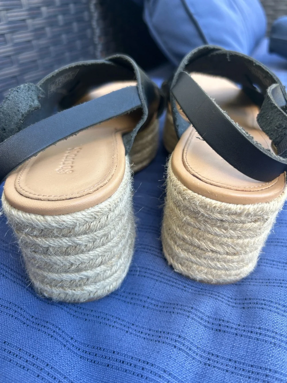 Soludos Amalfi Platform Heel Espadrille Sandals Size 10